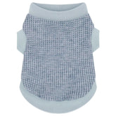 Paiaite: camiseta para perrito azul elástica, cómoda para paseos diarios.