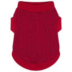 Camiseta Paiaite para perro pequeño en vino rojo con ajuste cómodo