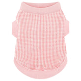 Paiaite camisetA para perro rosada con corte elastico, ajuste cómodo para paseos.