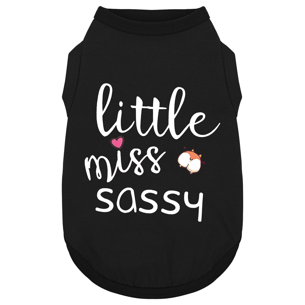 Paiaite camiseta sin mangas con diseño Pequena Senorita Descarada para paseos.