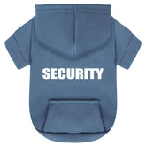 Sudadera Paiaite para Chihuahua azul piedra frente, tacto suave y cálido para paseos.
