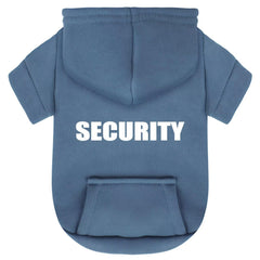 Sudadera Paiaite para Chihuahua azul piedra frente, tacto suave y cálido para paseos.