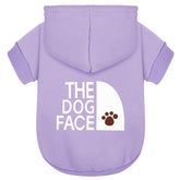 Paiaite suéter con capucha para chihuahua, vista frontal, ideal para paseos cálidos.
