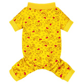 Paiaite Pijama para Perro con cuerpo cómodo y ajuste para varias tallas