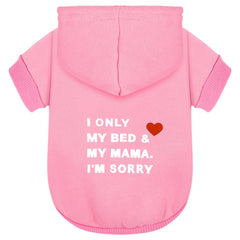 Paiaite sudadera perro rosa XL frontal, abrigo ligero para paseos diarios.