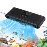PAIZOO Enfriador de acuario con ventiladores duales, mantiene temperatura estable durante el verano.