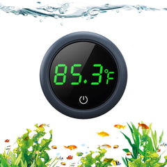 PAIZOO termómetro digital para acuario con pantalla LED para lectura rápida.