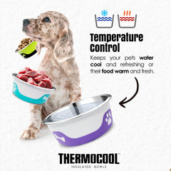 Palz&Co tazón Thermocool diseño extra grande para razas grandes.