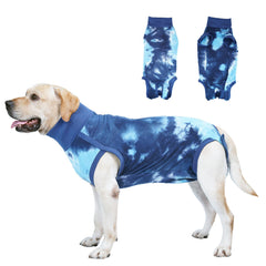pangdi Recovery Suit frontal para perro tras cirugía, protege heridas y facilita revisión