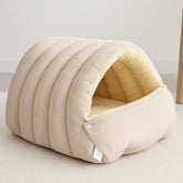 Panmall Cama Cueva Gato Exterior: refugio cálido y cómodo para tu mascota.