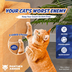 Panther Armor protector doble cara grande para sillones de tela.