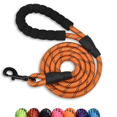 Correa Panykoo 6ft reflectante para paseos nocturnos seguros