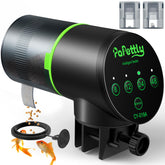 Papettly alimentador automatico para acuario, porciones precisas para alimentacion constante.