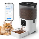 Papifeed alimentador automatico para gato con app para control remoto