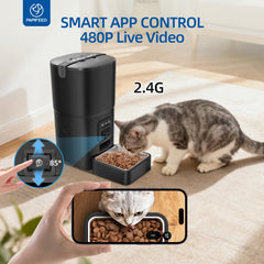 PAPIFEED control remoto con la app Smartlyn para alimentar desde cualquier lugar