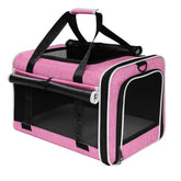 PAPZER Carrier para gato con privacidad activada, ideal para viajes tranquilos