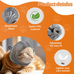 Parawo bozal para gato, fácil de colocar y quitar