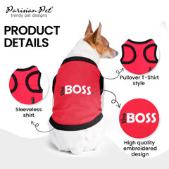 Camiseta pull-over Parisian Pet, fácil de poner para salidas rápidas