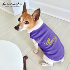 Camiseta Parisian Pet de algodon 100% suave para la piel