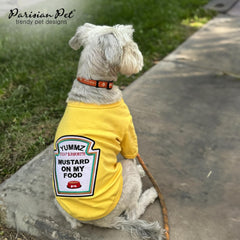 Camiseta Parisian Pet en tallas variadas; adecuada para perros medianos.