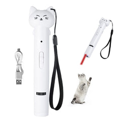 PARTSPOWER puntero láser gato interactivo: ideal para juego diario y estimulación física.