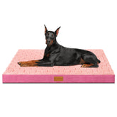 Patas Lague cama ortopédica para perros grandes, vista frontal, soporte estable para articulaciones.