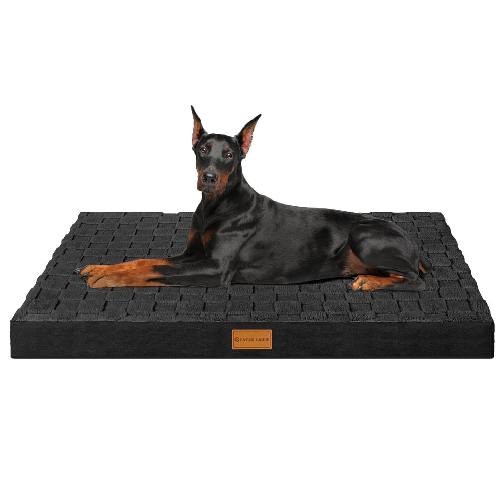 Patas Lague cama ortopédica extragrande 56x40 para perros grandes con soporte cómodo