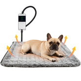 PatiencET almohadilla caliente 18x18 para confort inmediato del gato