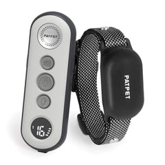 PATPET collar de entrenamiento con control remoto ofrece alcance amplio para adiestrar a distancia.