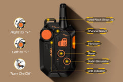 PATPET collar impermeable IPX7 para entrenamiento en exteriores