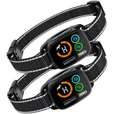 PatteSage collar anti-ladridos para perros, juego de dos, entrenamiento suave y seguro.