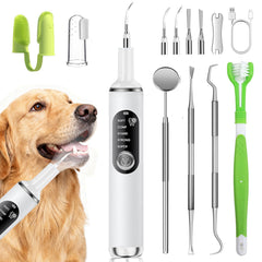 PATWING limpiador de dientes para perros con luz LED para ver manchas claramente