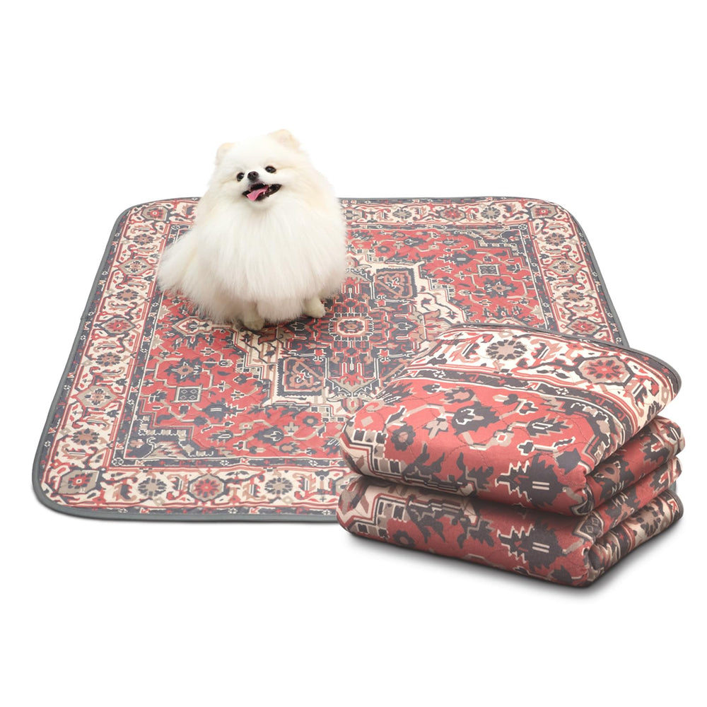 Paw Inspired: almohadillas con diseño persa 36x36, protección impermeable para entrenamiento