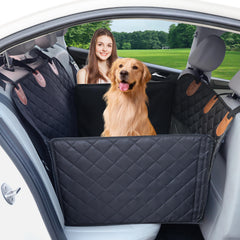 Paw Jamboree cubre asiento trasero para perros grandes con base dura