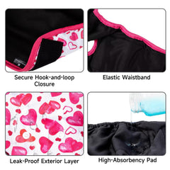 Paw Legend pañales con capa impermeable evitan fugas y manchas.