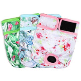Paw Legend pañales femeninos para perros con diseño floral XL, útiles durante celo
