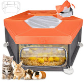 Paw Libero, estructura de acero inoxidable para mascotas pequeñas, estabilidad duradera.