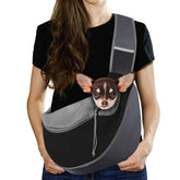 Pawaboo bandolera para perro, transportín ajustable, cómodo para paseos.