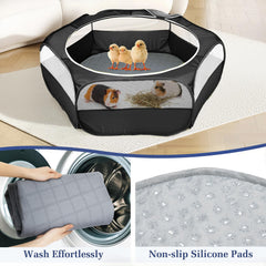 Funda impermeable de base Pawaboo facilita la limpieza.