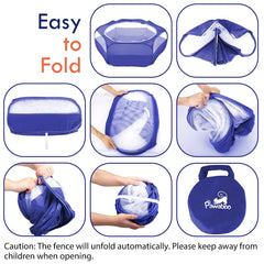 Pawaboo jaula exterior impermeable con base para uso al aire libre.