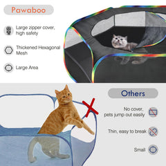 Pawaboo jaula: malla de alta densidad para mayor seguridad.