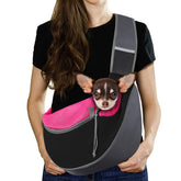 Pawaboo porta-perro bandolera ergonómica para paseos cómodos