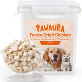 Caja sellada de Pawaura mantiene la frescura del snack de pollo