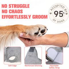 PAWCHIE hamaca con doble cara terciopelo y malla, ideal para uso durante todo el año.