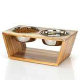 Pawfect Pets soporte alzado para tazon de 7 pulgadas, cómodo al comer.