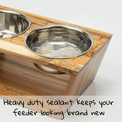 Pawfect Pets tazon inoxidable de 4 tazas para uso diario.
