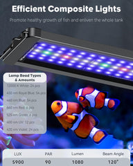 Pawfly, ajuste de brillo en 5 niveles para iluminación adaptable.