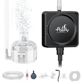 Pawfly bomba de aire mini, burbujas finas para oxigenación suave en acuario.