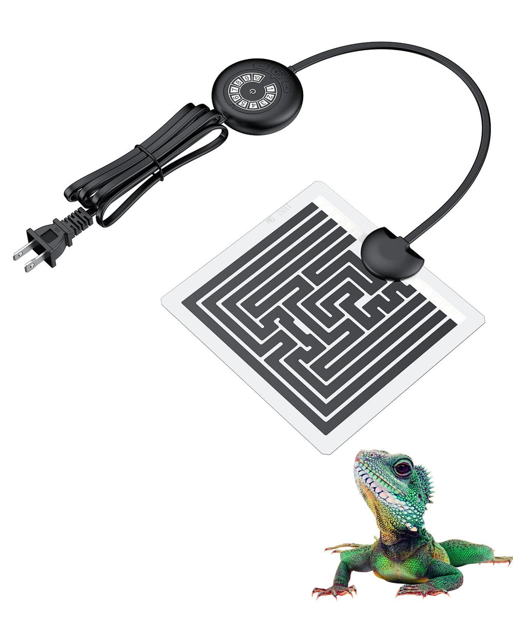 Pawfly calentador 5W compacto bajo el tanque para calor estable.