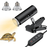 Pawfly Lámpara-calor reptiles 2unidades 50W: calor estable para el terrario.